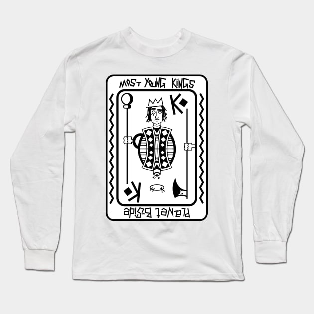 MOST YOUNG KINGS Long Sleeve T-Shirt by christos.jpeg